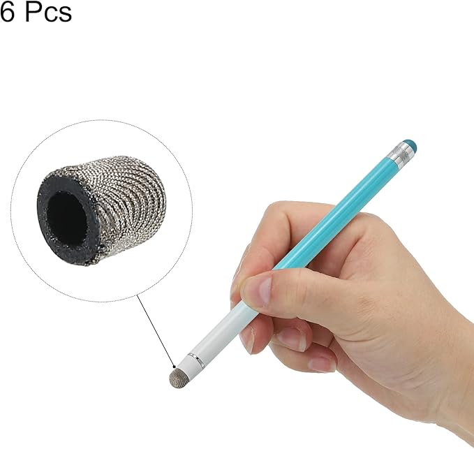 MECCANIXITY 6pcs 5.5mm Stylus Pen Fine Tips Conductive Fiber Capacitive Touch - Image 3