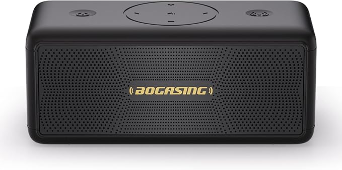 BOGASING Bluetooth Speakers, M5 Portable Wireless Speaker by BOGASING