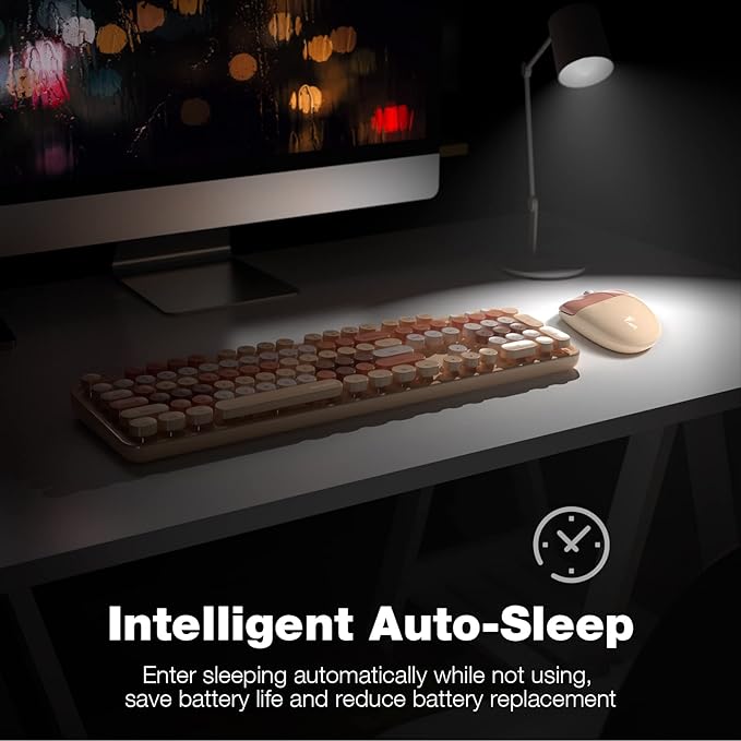 KNOWSQT Wireless Keyboard and Mouse Combo - Image 4