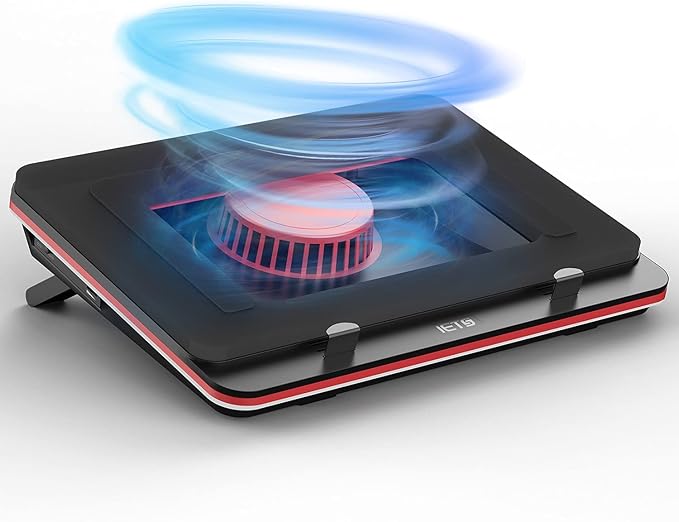 GT500 Powerful Turbo-Fan Laptop Cooling Pad by IETS