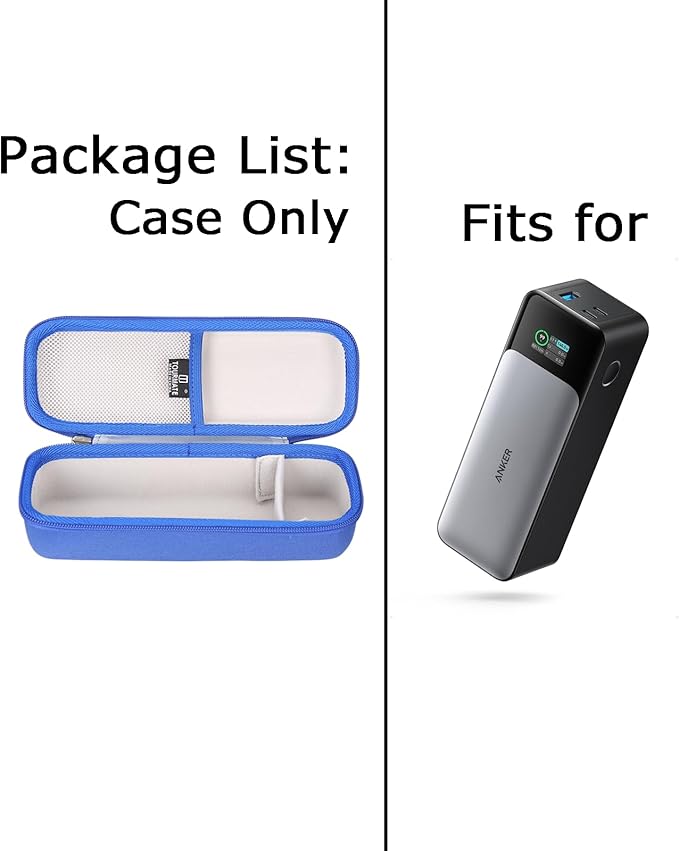Hard Storage Case for Anker 737 Power Bank and Anker 715 Charger Combo-Tourmate - Image 6