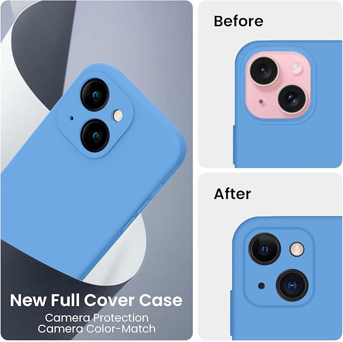 FireNova Designed for iPhone 15 Case, Silicone Upgraded Phone Case with - Image 3