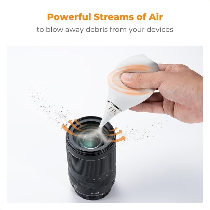K&F CONCEPT Air Blower, with Long Nozzle/Short Nozzle Switch Design, Single Air - Image 4