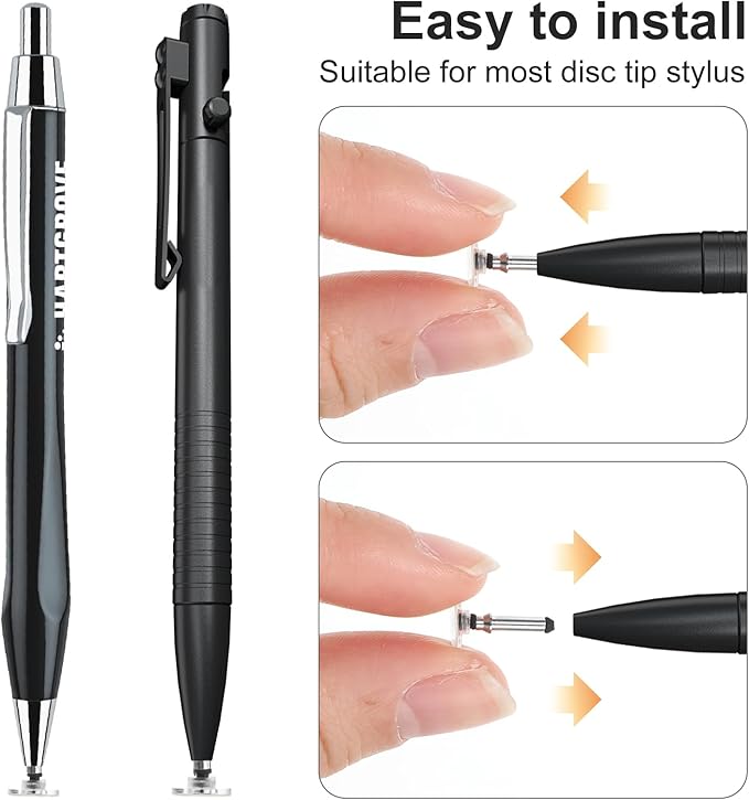 24pcs Stylus Tips Replacement Tips Only, High Precision Replaceable Stylus Pen - Image 5