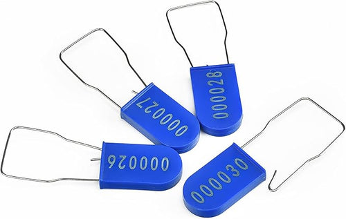 1000PCS Plastic Padlock Security Seals Metal Wire Padlocks Electric Meter by LeadSeals