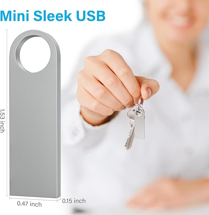 ABLAZE 2GB Flash Drive 20 Pack, Metal USB 2.0 Thumb Drives - Image 7