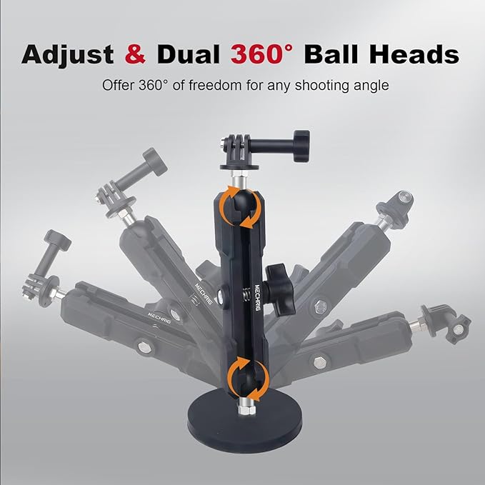 Magnetic Camera Mount for Action Camera, 12 Strong Magnet Base - Image 2