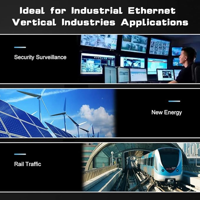 Industrial 8-Port Gigabit Ethernet Plus Switch - Image 7