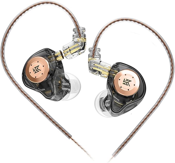 keephifi KZ EDX Pro in Ear Monitors Wired Headphones Dual DD in Ear Earphones by KEEPHiFi
