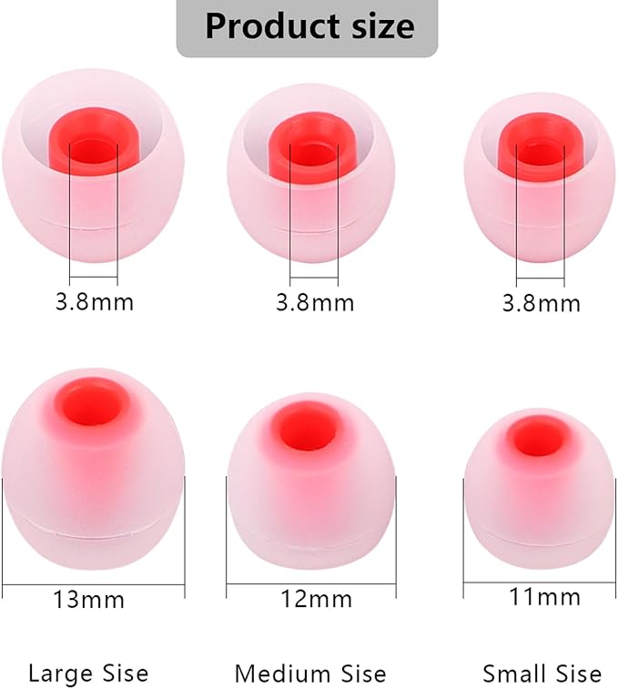 Earbud Replacement Tips Silicone Earbud Tips Earbud Covers Fit - Image 2