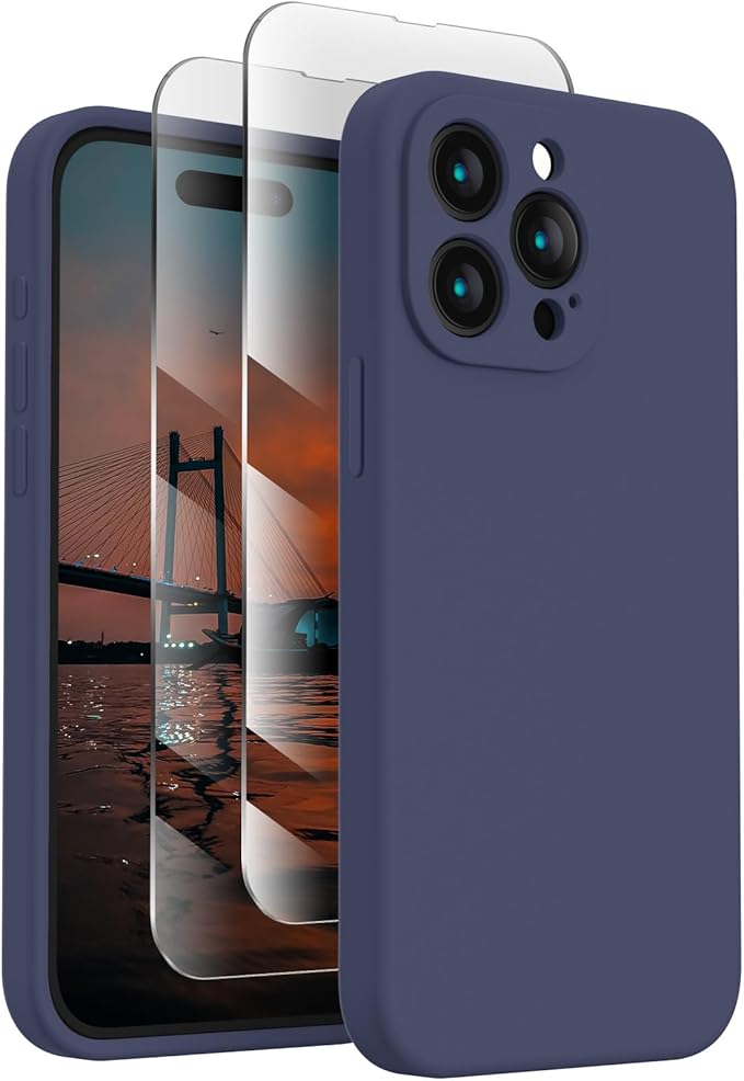 FireNova Designed for iPhone 15 Pro Case, Silicone Upgraded Phone Case with by FireNova
