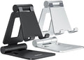 Nulaxy 2 Pack Dual Folding Cell Phone Stand, Fully Adjustable Foldable Desktop by Nulaxy