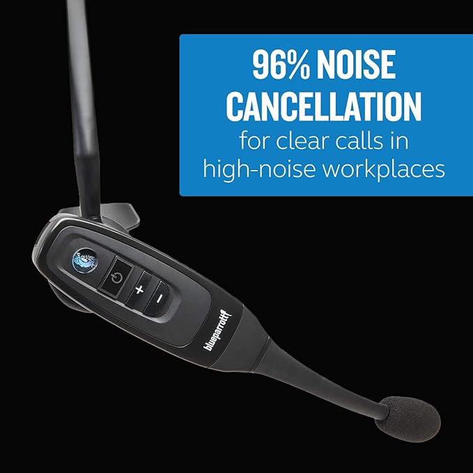 BlueParrott C400-XT Mono Bluetooth Wireless Headphones 96% Noise Canceling - Image 2