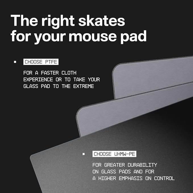 Wallhack UHMW-PE Pill Mouse Skates | Premium Universal Skates - Image 7