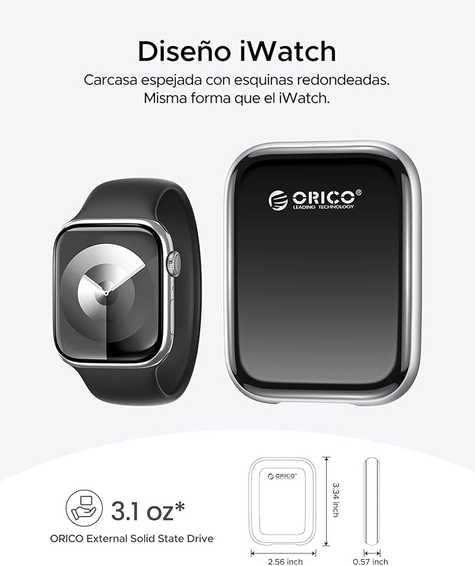 ORICO 512GB External SSD Up to 2000MB/s Portable Solid State Drive, USB 3.2 Gen - Image 7