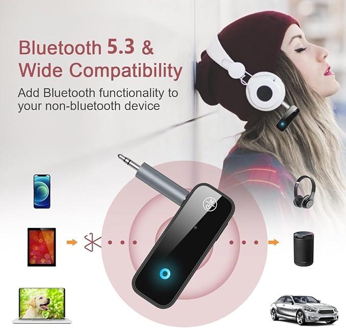 LOFICOPER Bluetooth AUX Adapter - Image 2