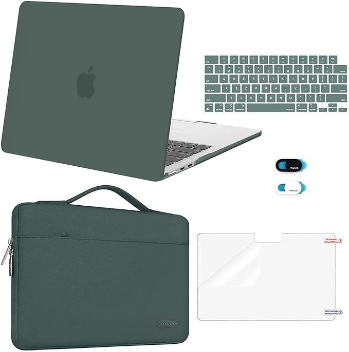 MOSISO Compatible with MacBook Air 13 inch Case 2025 2024 2023 2022 M4 A3240 M3 by MOSISO