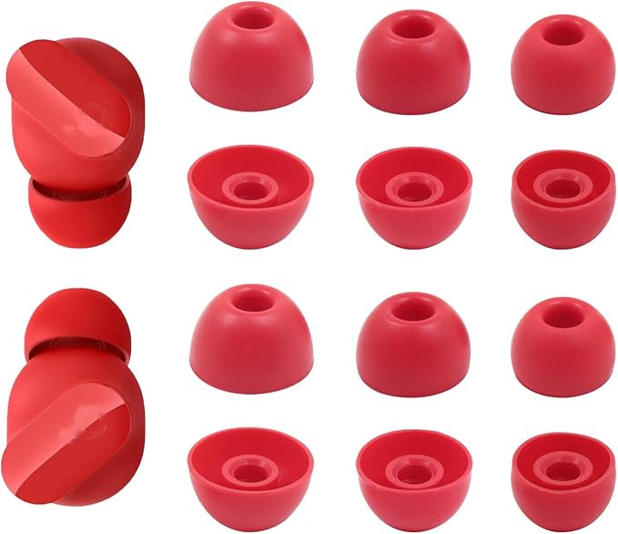 Replacement Silicone Ear Tips for Beats Fit Pro/Studio Buds/Studio Buds+ by Niukeke