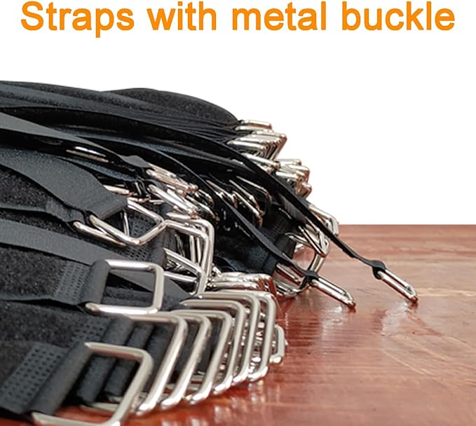 12 inch Reusable Fastening Cable Straps - Image 4