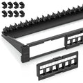 Everest 24 Port Keystone Patch Panel by EverestMediaSolutions