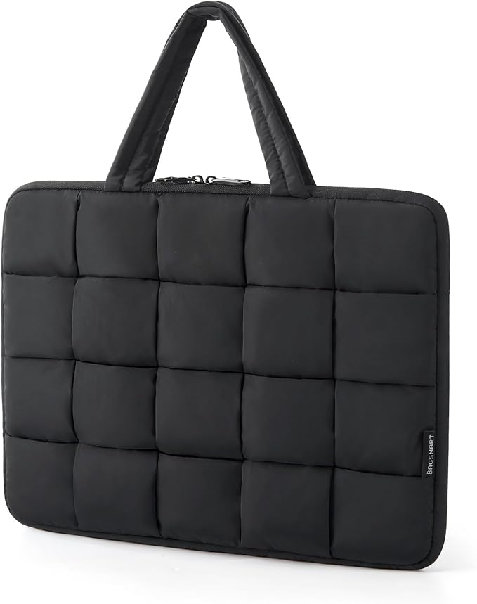 BAGSMART 13-14 Inch Laptop Case, Portable Puffy Laptop Sleeve by BAGSMART