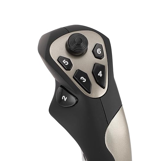 XUMIUZIY PC Flight Joystick Control, USB Wired Flight Stick - Image 8