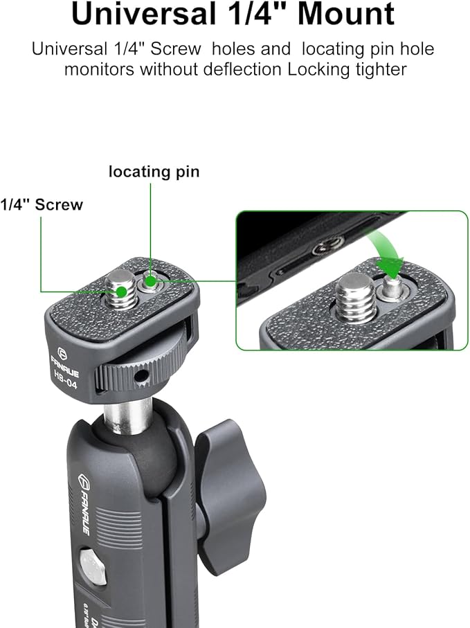 FANAUE Mini Articulating Arm Mount Camera Accessories Compatible - Image 6