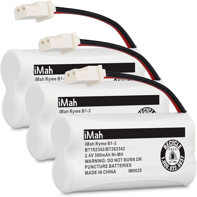 iMah BT162342/BT262342 Cordless Phone Batteries Compatible by iMah
