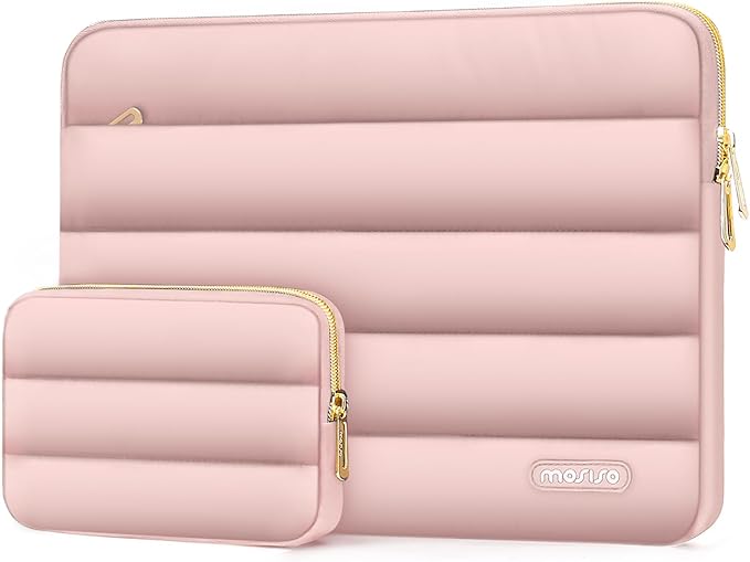 MOSISO 17-17.3 inch Laptop Case, 17.3 inch Puffy Laptop Sleeve Compatible by MOSISO