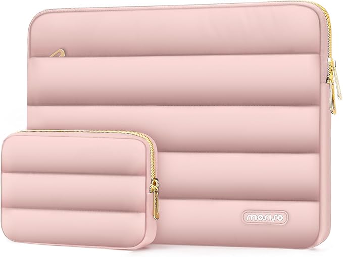 MOSISO 13.3 inch Laptop Case, 13-13.3 inch Puffy Laptop Sleeve Compatible by MOSISO