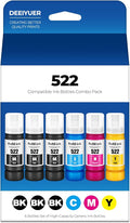 522 Ink Refill Bottles ET-2800 ET-4800 ET-2400 ET-2803 Replacement by DEEIYUERRefilllInkBottle