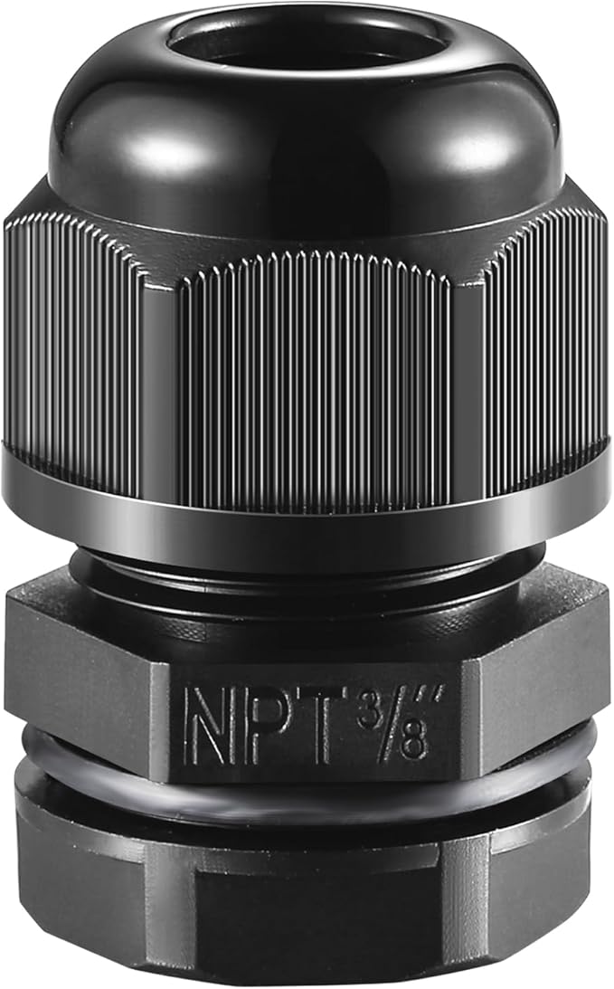 50 PCS 3/8" NPT Nylon Cable Gland Joints - Image 7