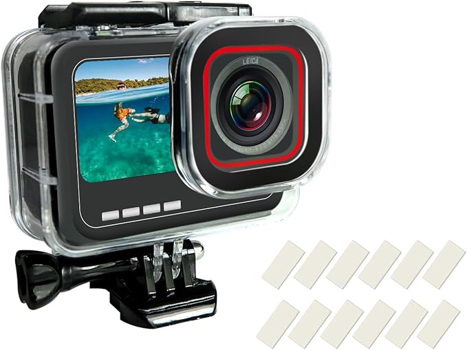 SHOOT Waterproof Housing Case for Insta 360 Ace Pro Diving Protective by SHOOT