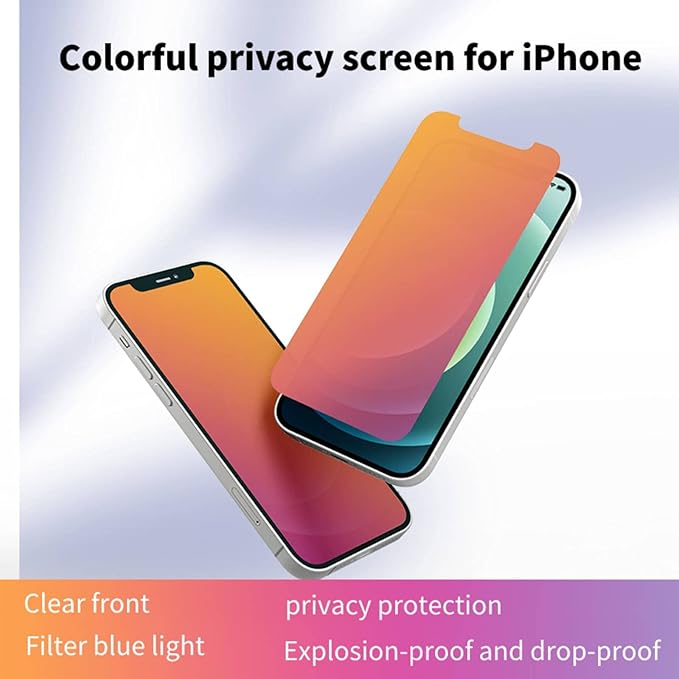 for iphone 13 pro max/iPhone 14 plus Privacy Screen Protector -Flexible Film - Image 3
