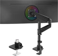 Heavy Duty Monitor Arm for 13-49 Inch Ultrawide Screens, Holds Up to 44lbs by Ergounion