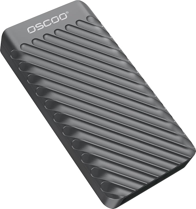 1TB Portable SSD, USB 3.2 Gen 2x2 External Solid State Drive, Dual USB-C&A by OSCOO