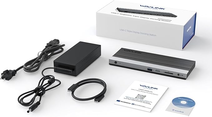 WAVLINK USB C Docking Station 3 Monitor - Image 9