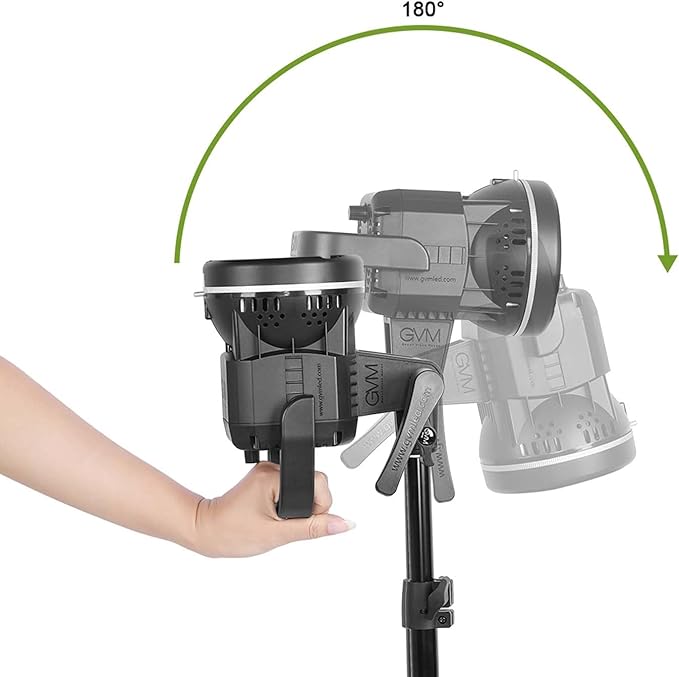 GVM 80W Video Light with Bowens Mount 2PCS LED Continuous Video Light with - Image 6