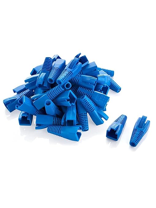 CableCreation RJ45 Ethernet Network Cable Strain Relief Boot 100-Pack Fits CAT5 by CableCreation