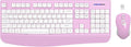 Wireless Keyboard and Mouse Combo, EDJO 2.4G Full-Sized Ergonomic Computer by EDJO