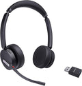 Yealink WH64 Hybrid with DECT Dongle, 492ft Range, 32 Talk Time Bluetooth by RedefineYourWorkplace