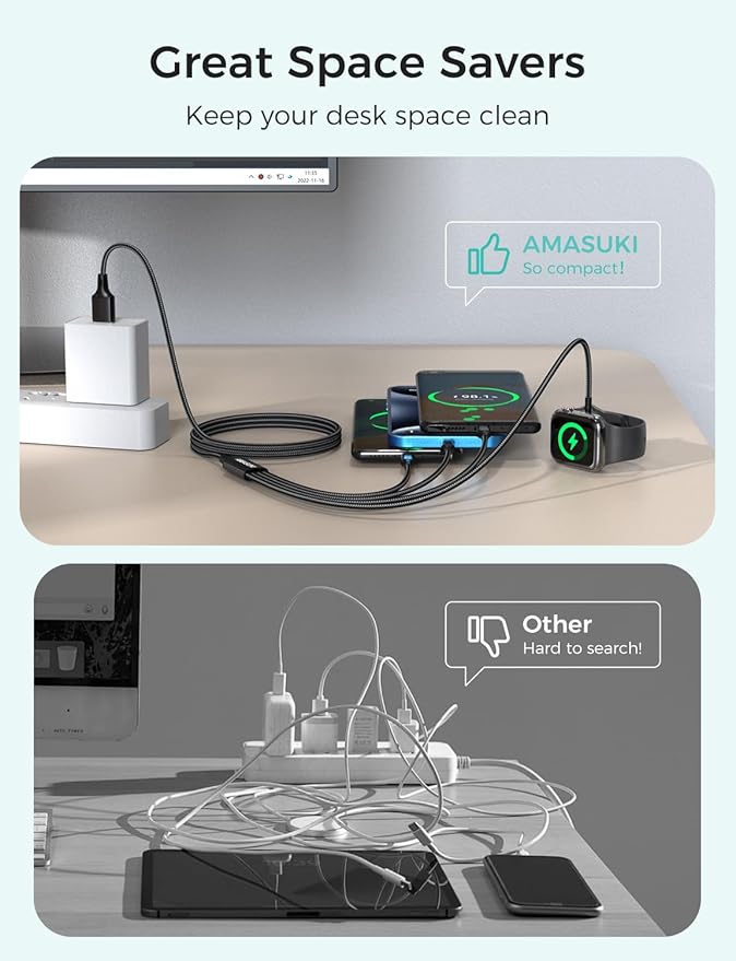 Travel Essentials Multi Charging Cable - Image 3