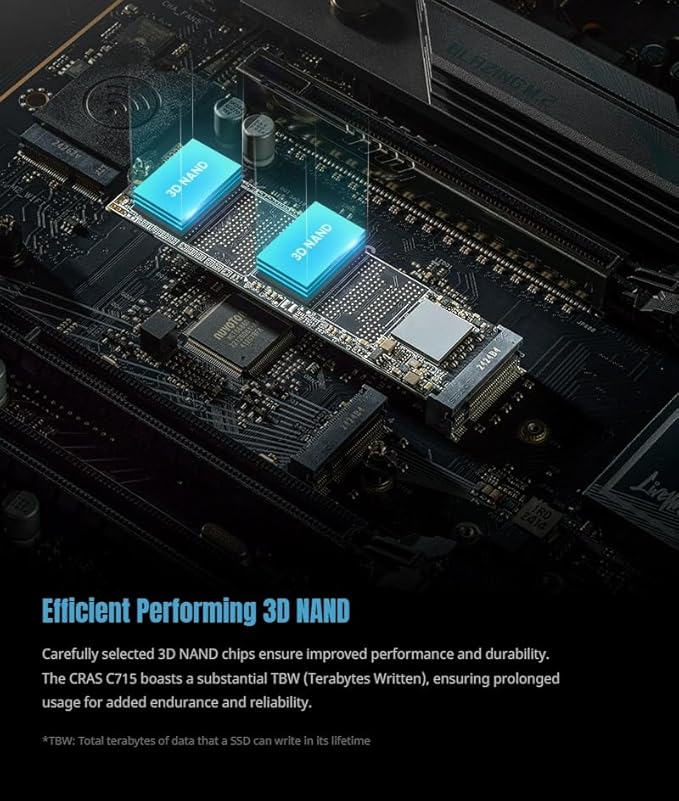 KLEVV CRAS C715 256GB M.2 2280 NVMe PCIe Gen3x4 Laptop & Desktop - Image 8