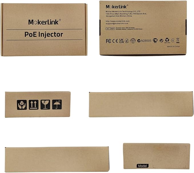 MokerLink 2.5 Gigabit PoE Injector, 802.3af/at/bt 60W, 2.5G/1G/100M Ethernet - Image 8