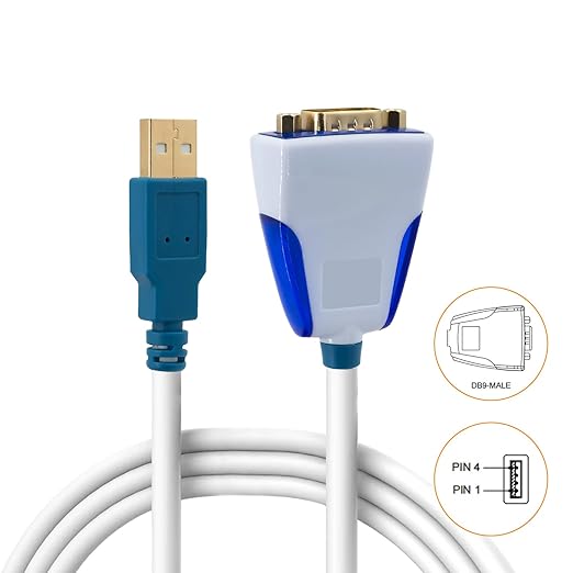 USB to DB9 Male RS232 Serial Converter Cable - Image 6