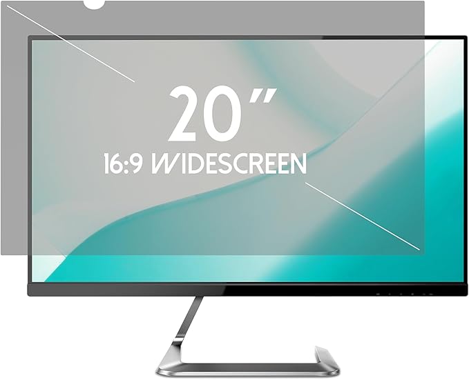 20 Inch Desktop Privacy Screen Shield by ANBAC