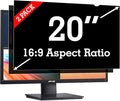 20 Inch Privacy Screen Filter for Widescreen 16:9 Monitor | Privacy Shield | by APeiSi