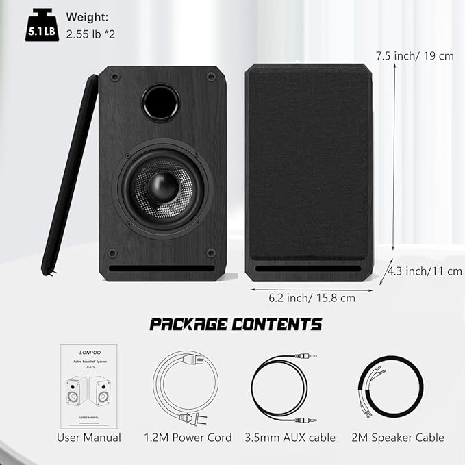 LONPOO Plug-N-Play Gaming Computer Speaker - Image 7