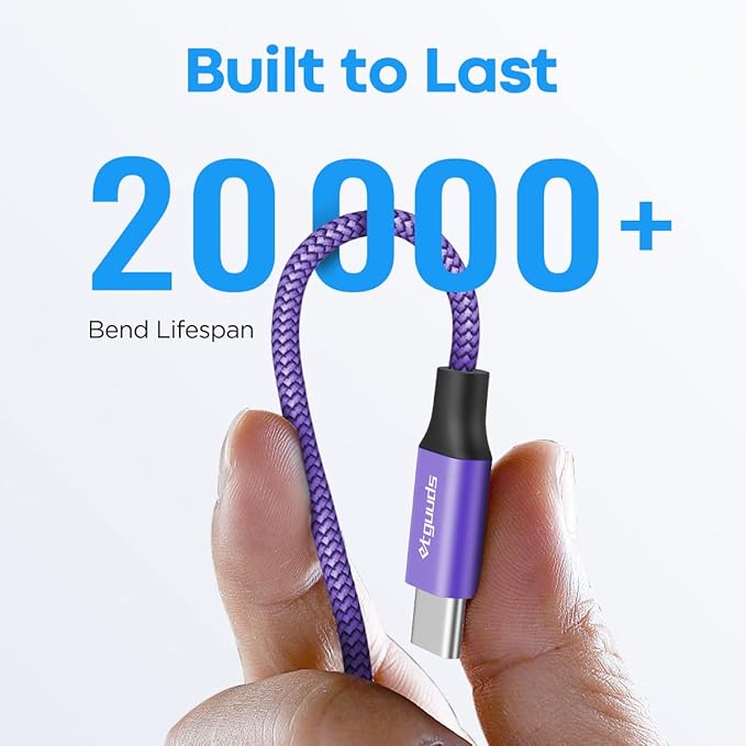 etguuds 6.6ft USB A to USB C Cable 3A Fast Charging, - Image 5