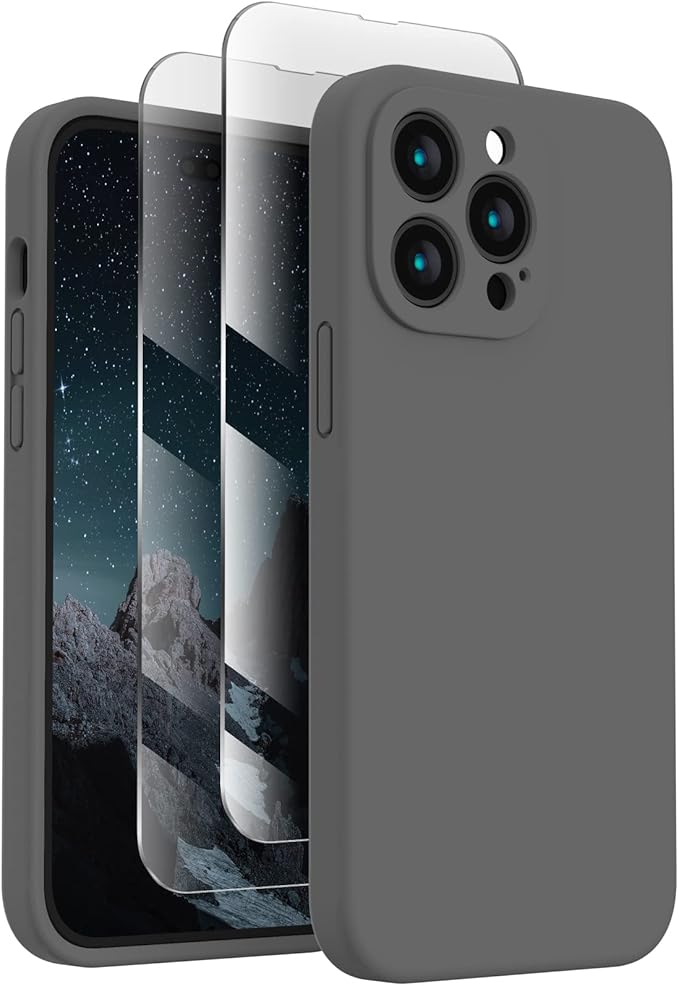 FireNova for iPhone 14 Pro Case, Silicone Upgraded Phone Case with, Soft by FireNova